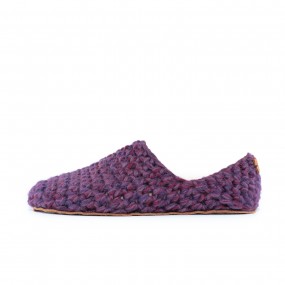 Lavender Bamboo Pantofole in lana di bambù color lavanda